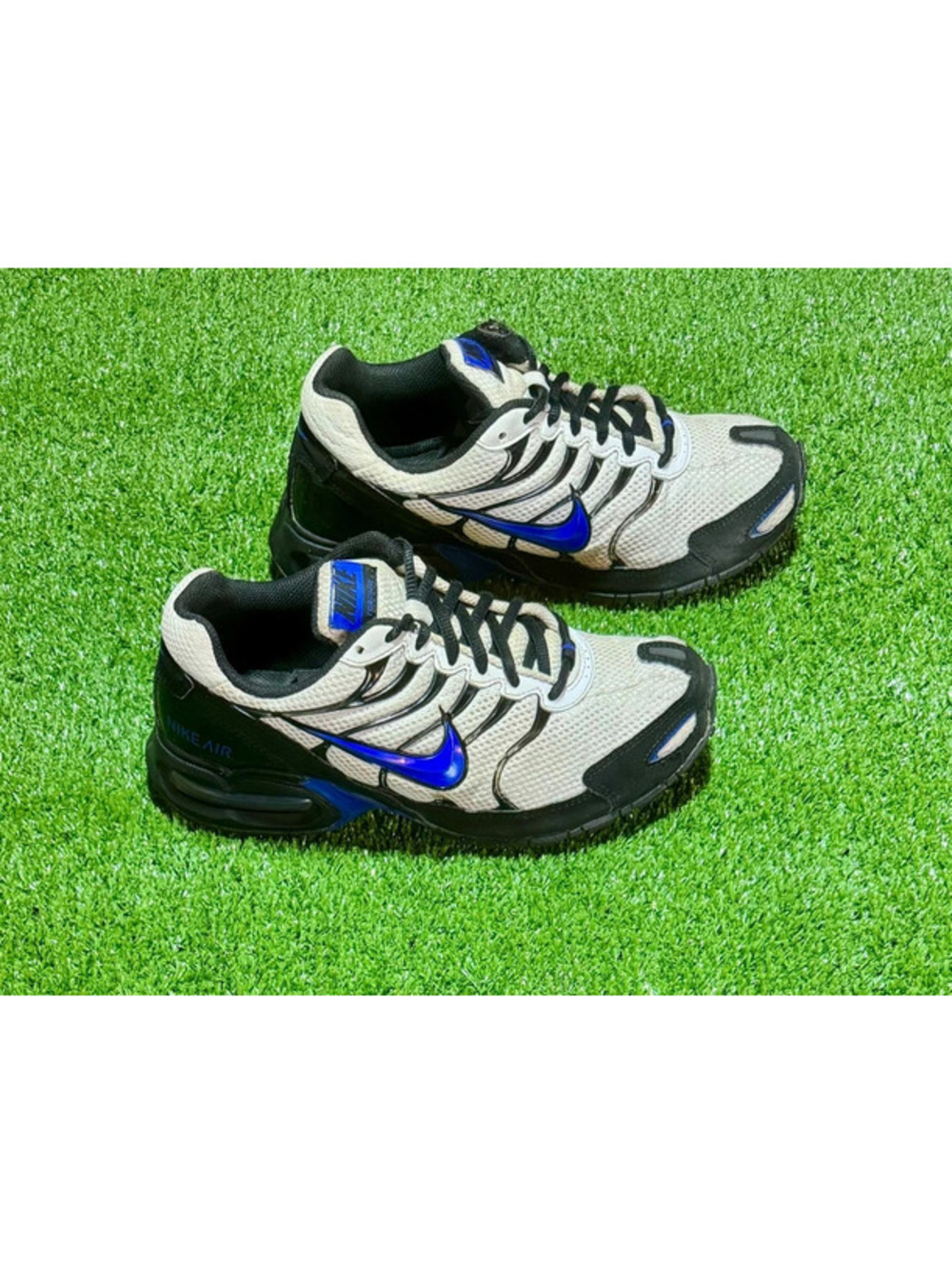 Nike Air Torch 4 White Black Royal Blue Men’s Size 8